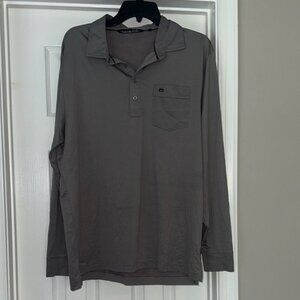 Travis Mathews long sleeve pocket polo